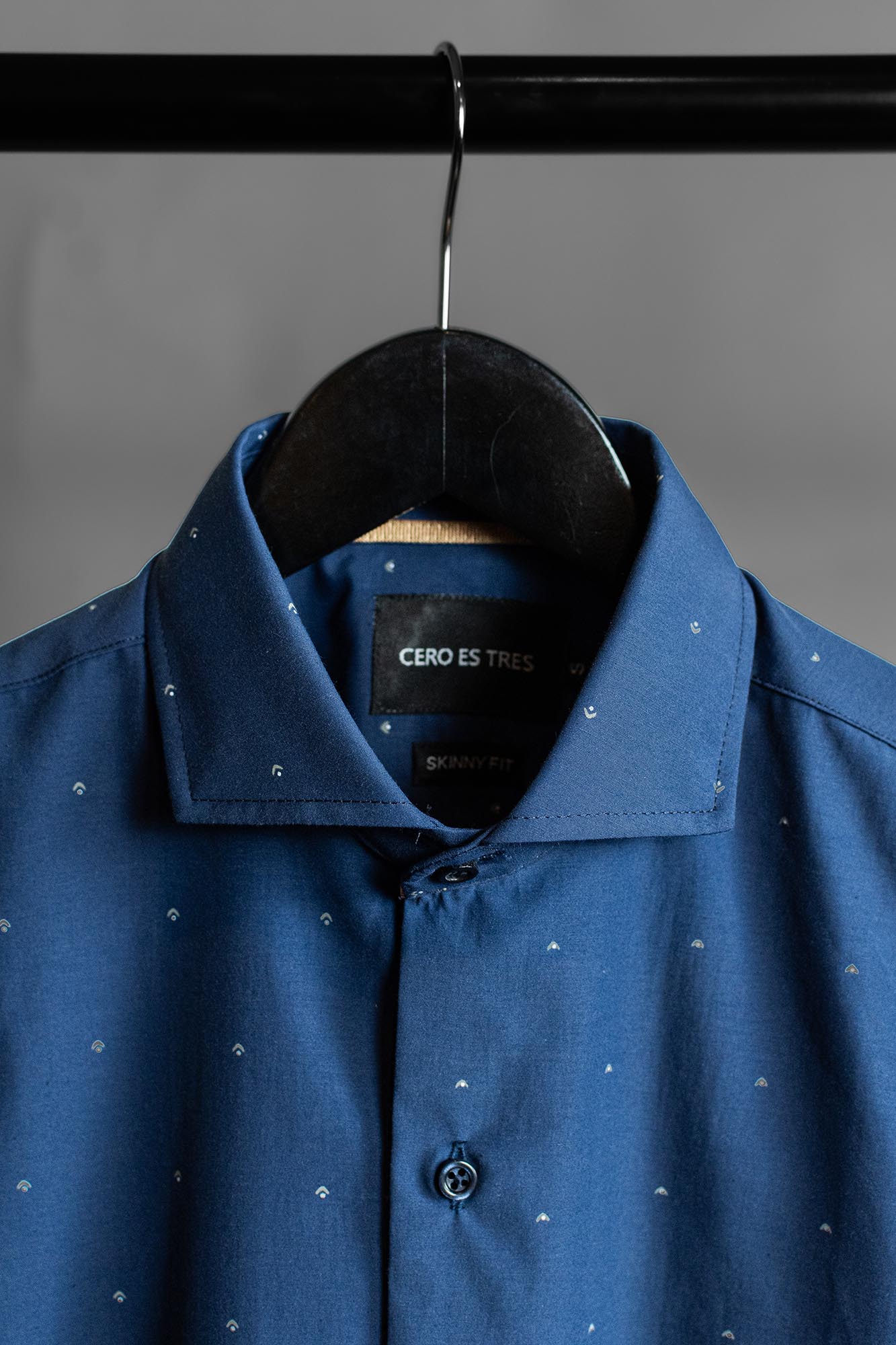 6857FANMLAM - CAMISA LEMON SKSP AZUL MARINO